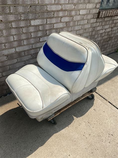 2004 Maxum 1800 Sr 3 Boat Back To Back Boat Folding Seat Deck Seat W Base Ebay