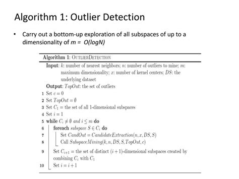 Ppt An Unbiased Distance Based Outlier Detection Approach For High