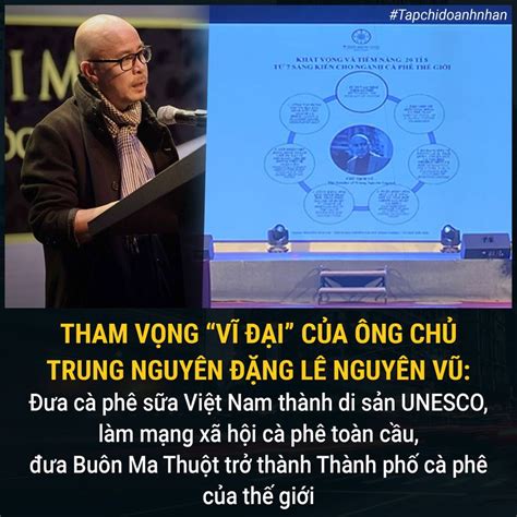 Tham vọng ” vĩ đại ” của ông chủ Trung Nguyên Đặng Lê Nguyên Vũ – Máy ...