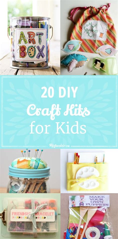 20 DIY Craft Kits for Kids [gift ideas] | Diy craft kits, Kits for kids ...