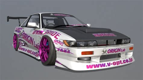 Nissan Silvia PS13 Origin Labo 3D Model By LTStudio LTStudio3D