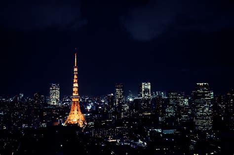 夜の東京（東京タワー）の無料の写真素材 Id 11876｜フリー素材 ぱくたそ