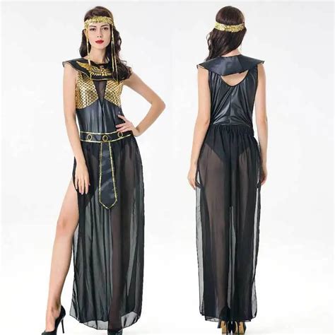 Sexy Ancient Egyptian Cleopatra Costume Ladies Cleopatra Roman Toga Robe Greek Goddess Medieval