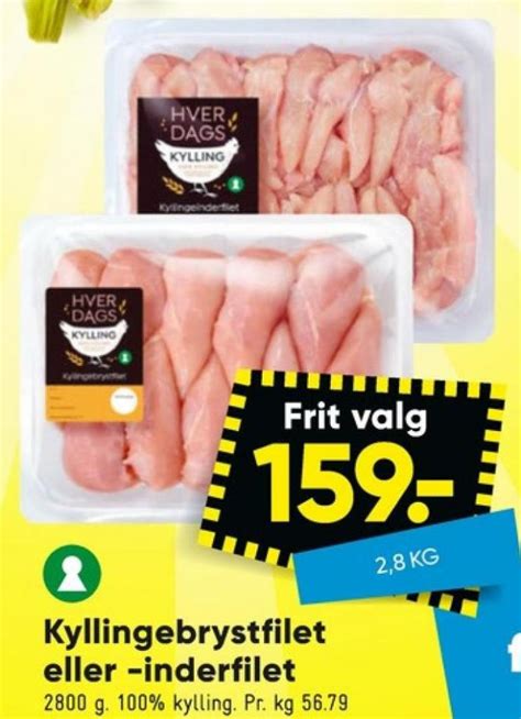 Hverdags Kyllingebrystfilet Bilka Juni Alle Tilbudsavis