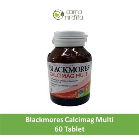 Jual Blackmores Calcimag Multi Multivitamin And Suplemen Isi 60 Tablet