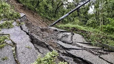 Desnudan Lluvias P Simo Asfalto En Carreteras De Oaxaca Nvi Noticias