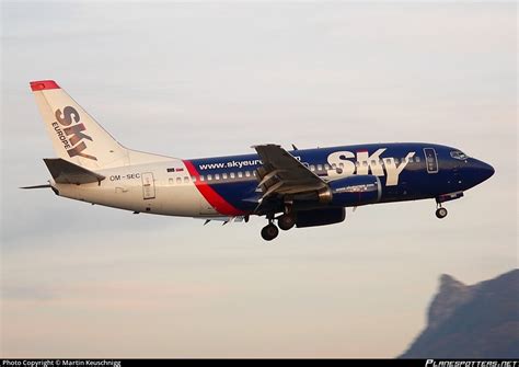 Om Sec Skyeurope Airlines Boeing Y Photo By Martin Keuschnigg