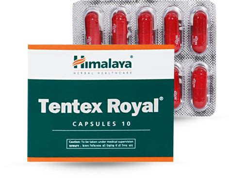 Buy Himalaya Tentex Royal Capsules 10 S Online And Get Upto 60 Off At Pharmeasy