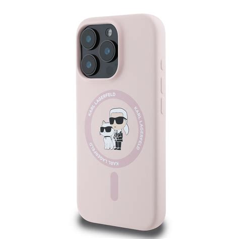 Karl Lagerfeld Liquid Silicone Karl And Choupette Magsafe Zadn Kryt