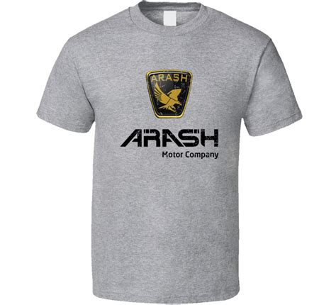 Arash Motor Company Automobile Car Parts Cool Distressed Style Brand