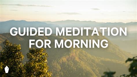 Morning Time Guided Christian Meditation Youtube