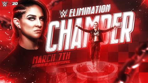 Wwe 2k20 Universe Elimination Chamber Official Ppv Youtube