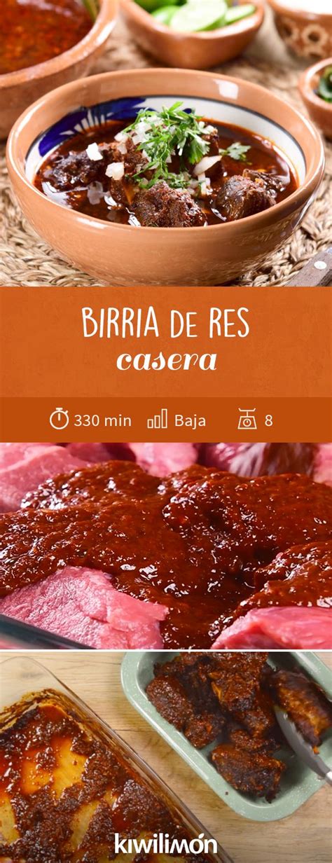 Birria De Res Casera Receta Receta De Birria Birria De Res Receta Recetas De Comida