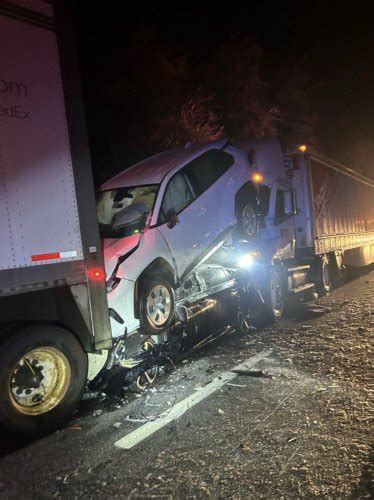 Multiple People Hospitalized After 15 Vehicle Chain Reaction Crash On Massachusetts Turnpike