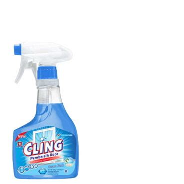 Harga Cling Pembersih Kaca Pump Biru 425mL CekList ID