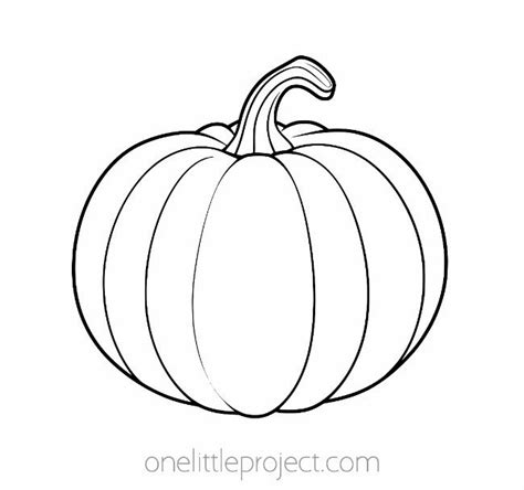 Pumpkin Coloring Page Printable