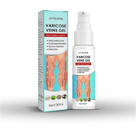 Jaysuing Vein Massage Varicose Gel Maikang Relief Leg Pain Earthworm Hamstring Vein Relief Gel