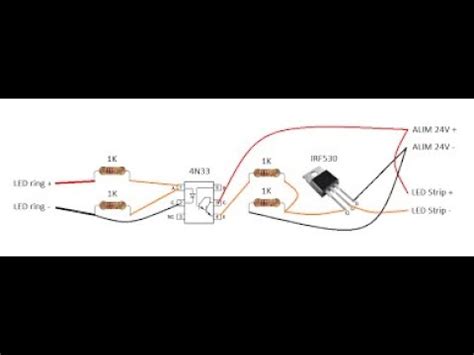 Comment Brancher Un Relais 12v Avec Strip Led12v YouTube