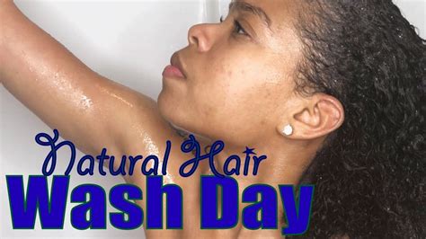 Wash Day Natural Curly Hair Youtube