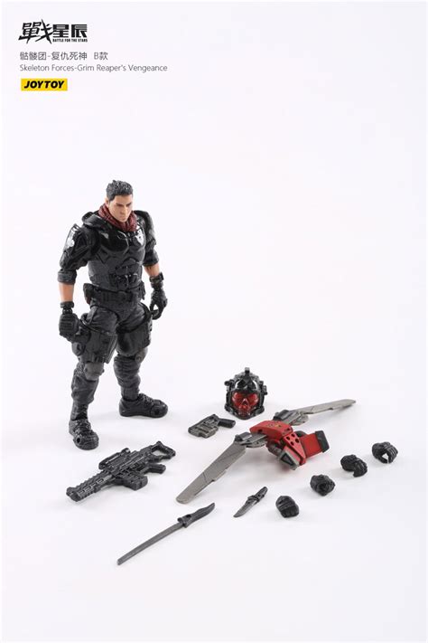 JoyToy Hardcore Coldplay Skeleton Force Grim Reaper S Vengeance B