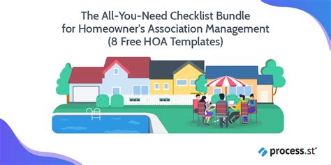 The All You Need Checklist Bundle For Homeowners Association Management