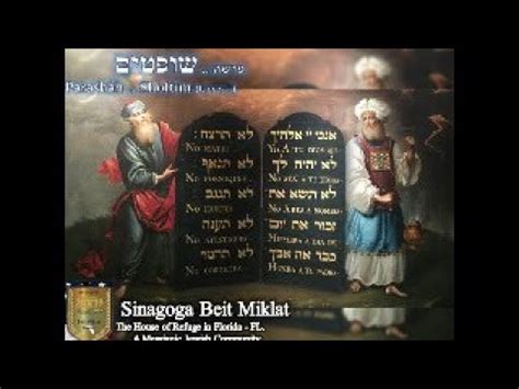 Parashá Shoftim continuación con Beit Miklat en Tampa FL YouTube