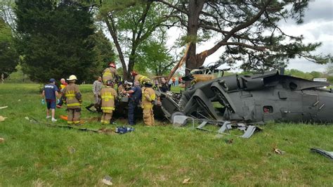 Blackhawk Helicopter Crash Kills 1 Injures 2 In Leonardtown Md