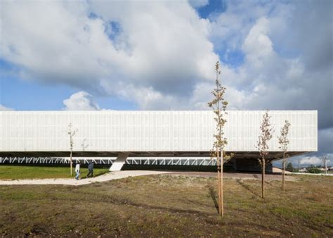 Elevated Offices Loop Around Secluded Plaza At Technology Park