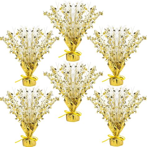 Crowye Metallic Foil Spray Af08 Centerpiece Party Golden Star Foil