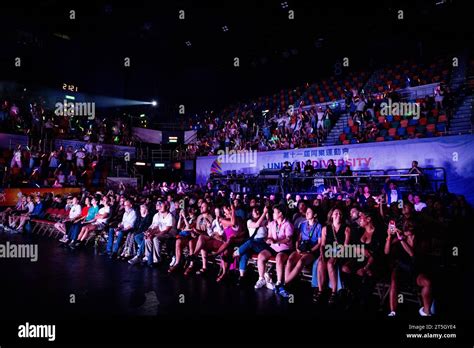 Hong Kong 05th Nov 2023 Fans Watch The Gay Games 2023 Gala At Queen