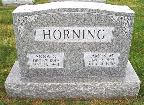 Anna Shirk Good Horning 1899 1963 Find A Grave Gedenkplek