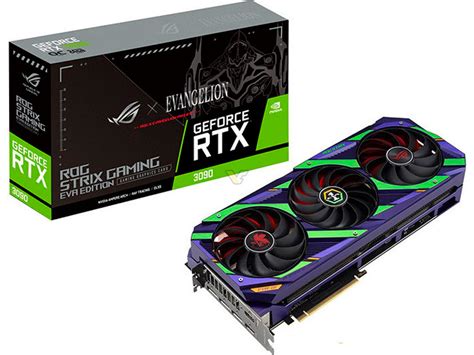 Asus готовит особенную Rtx 3090 Geforce Rtx 3090 Rog Strix Evangelion Edition Occlub