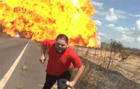 Explosão de caminhão foi filmada e cena é impressionante EcoSerrano