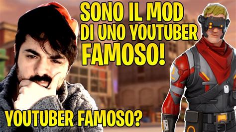 Mi Ha Detto Di Essere Il Mod Di Uno Youtuber Famoso Molto Forte Youtube