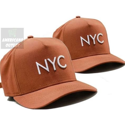 Bon Fit O Nyc Caramelo Hype Aba Curva Aba Torta Trucker Original