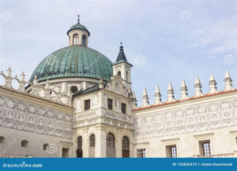 Przemysl Poland April 14 2019 Krasiczyn Castle Polish Zamek W