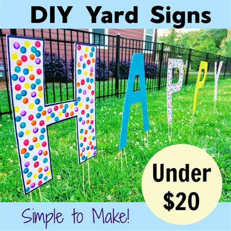 Make Your Own Lawn Sign Image To U