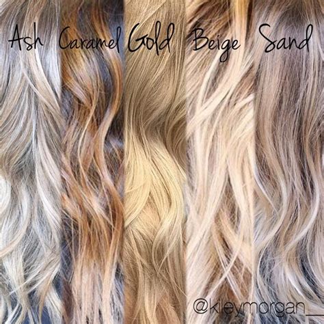 Different Tones Of Blonde Tips For Clients When Your A Hair Stylist