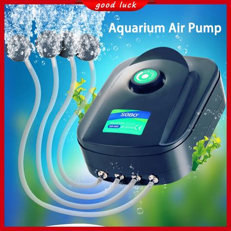 CODSOBO Aquarium Fish Tank Air Pump Oxygen Pump Adjustable Flow