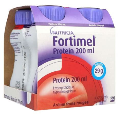 Nutricia Fortimel Protein Fruit Rouges X Ml