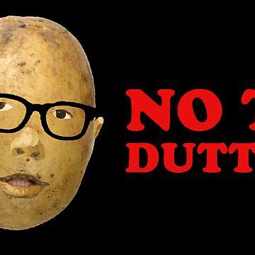 "Say No to Peter Dutton Potato" Essential T-Shirt for Sale by ...