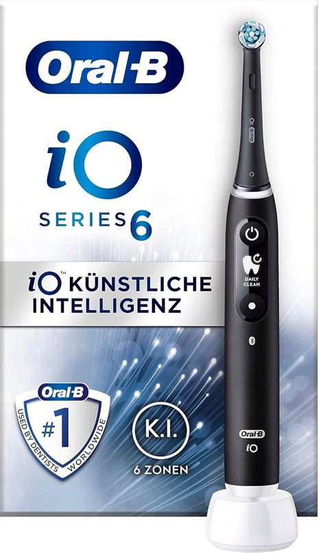 ORAL B IO SERIES 6 SZCZOTECZKA ELEKTRYCZNA MAGNETYCZNA DO ZĘBÓW CZARNA