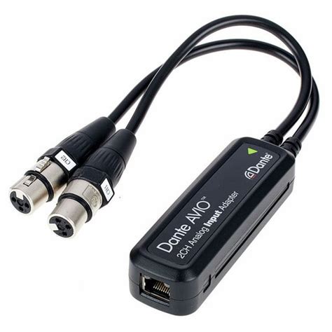 Dante Avio Analog Input Adapter X Thomann United Kingdom