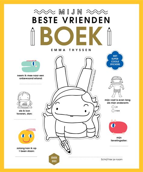 Mijn Beste Vriendenboek Uitgeverij Lannoo