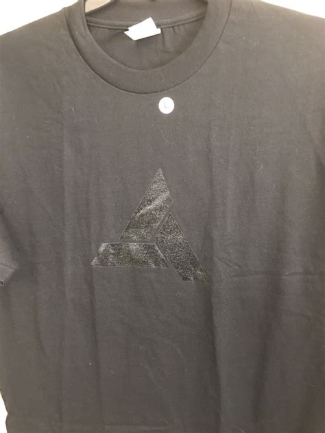 Abstergo Industries Assassins Creed Black Logo Cotton Tee Large A