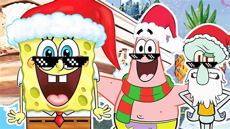 Christmas With SpongeBob SquarePants Meme Coffin Dance COVER YouTube