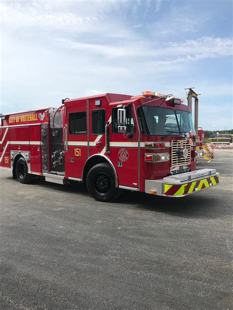 Whitehall Division Of Fire Custom Pumper OH Sutphen Corporation Fire