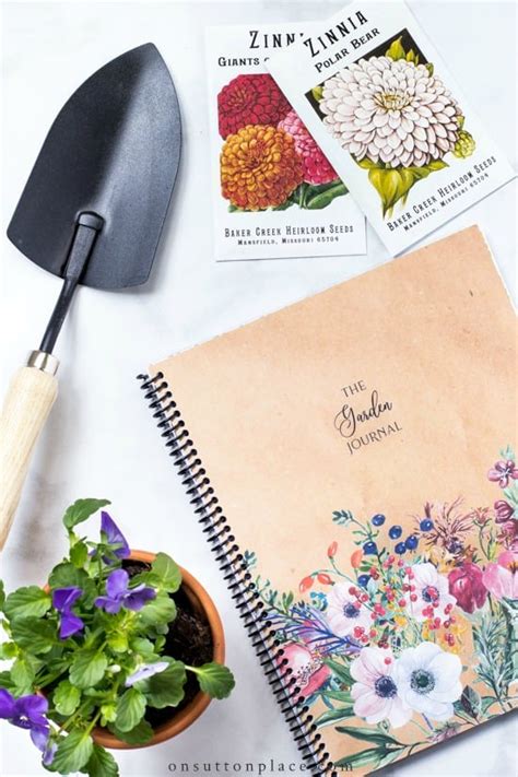 The Garden Journal Free Digital Download On Sutton Place