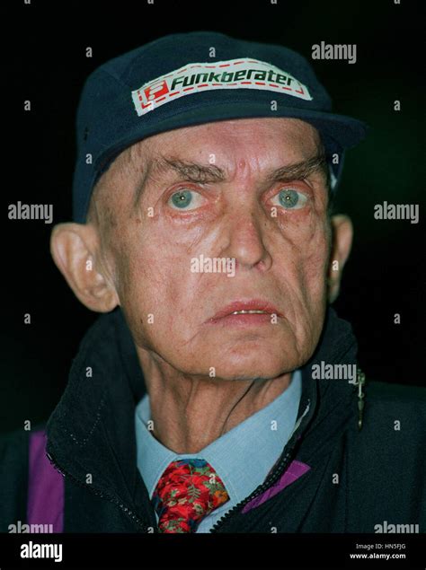 ERNST HAPPEL AUSTRIAN FOOTBALL TEAM MANAGER 21 October 1992 Stock Photo ...