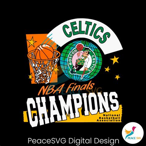 Boston Celtics Nba Finals Champions Svg Peacesvg